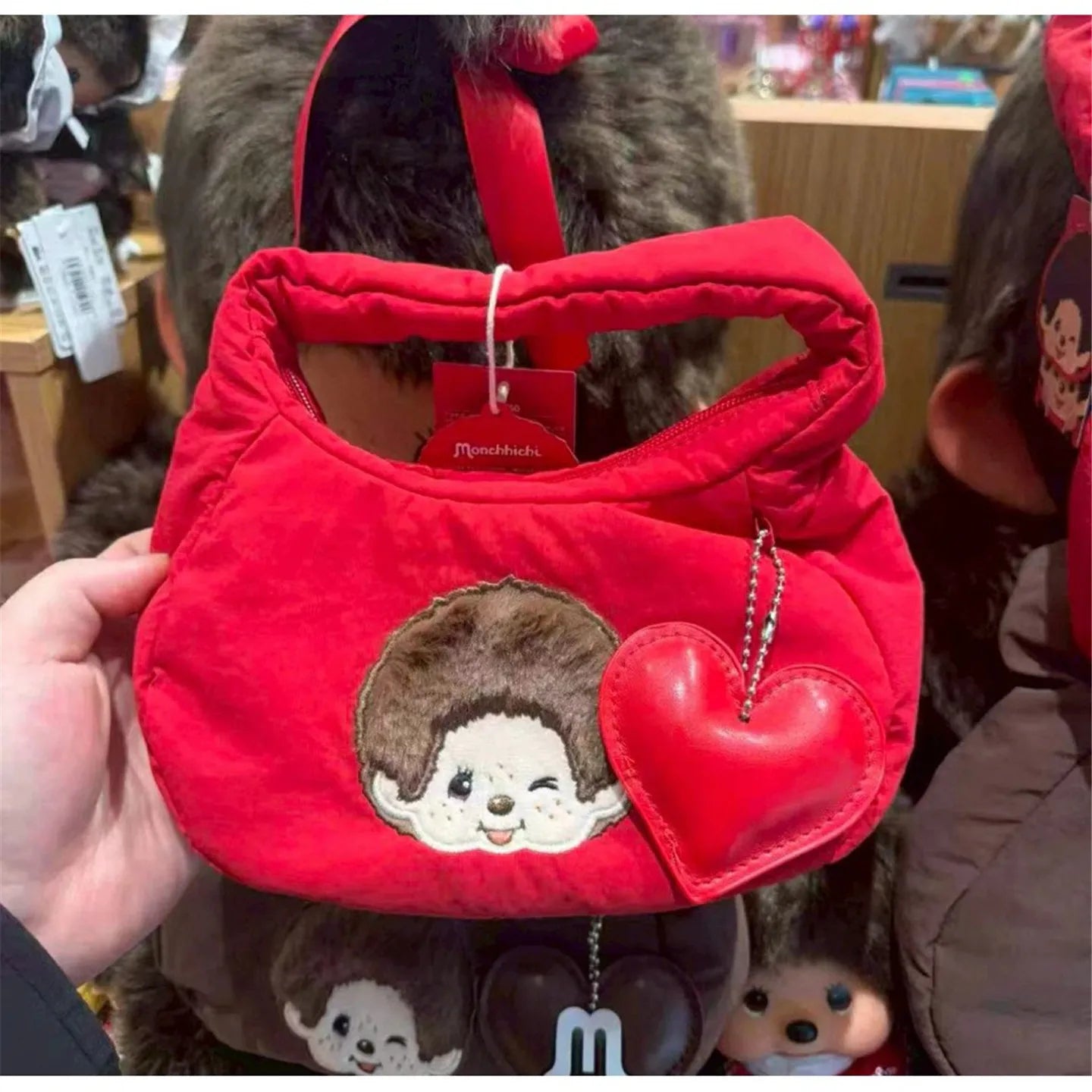 Miniso x Monchhichi Underarm Bag