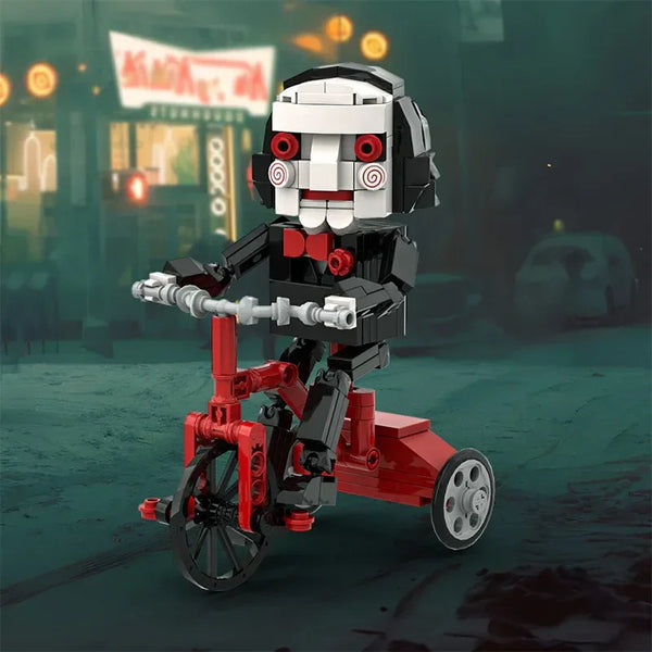 GOBRICKS Saw Puppet Billy Blocks (219 Pcs)