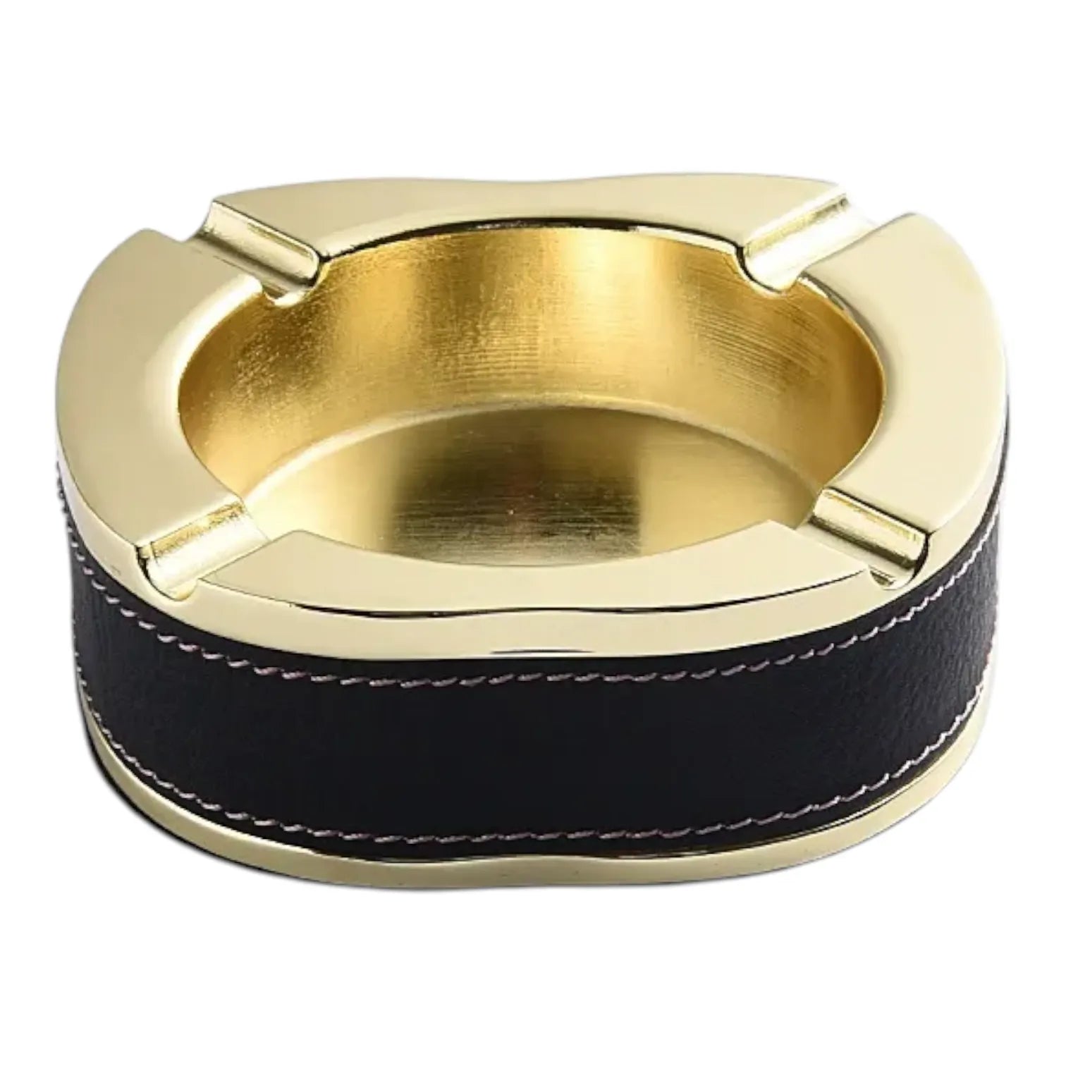 VL Luxury Gold Ceramic Ashtray