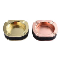 VL Luxury Gold Ceramic Ashtray