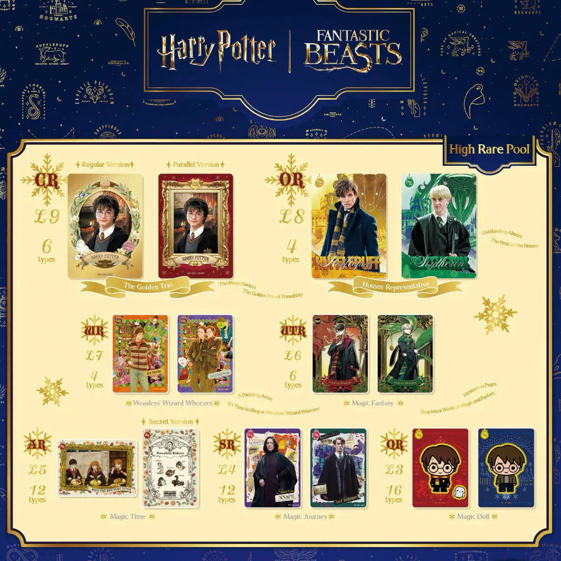 HP Fantastic Beasts Trading Cards Game