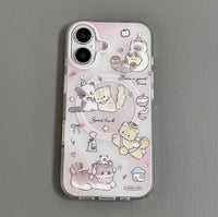 Frosted Dog & Cat Silicone Case (For iPhones)