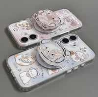 Frosted Dog & Cat Silicone Case (For iPhones)