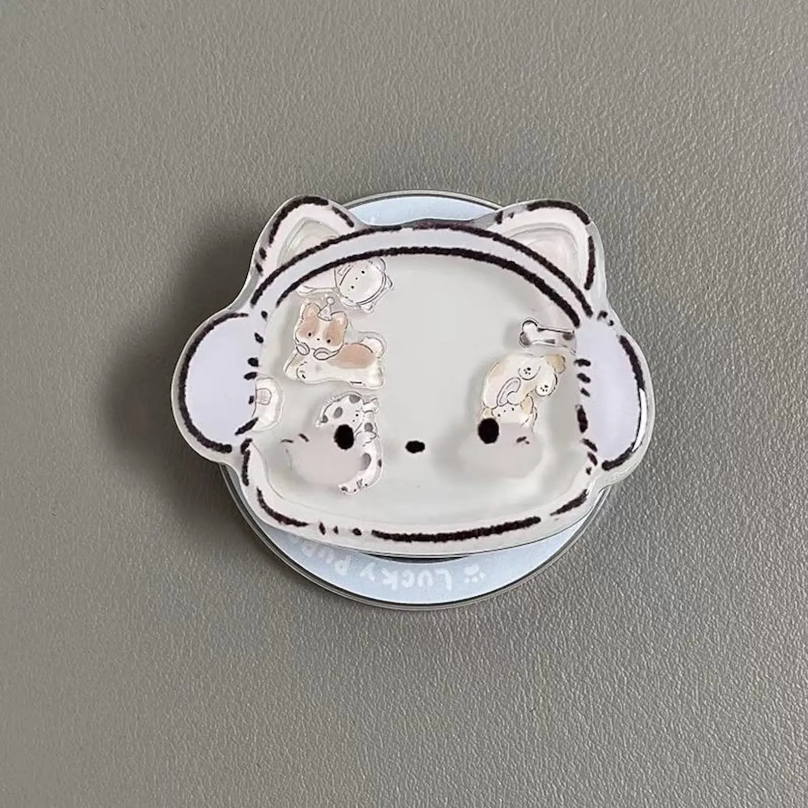 Frosted Dog & Cat Silicone Case (For iPhones)