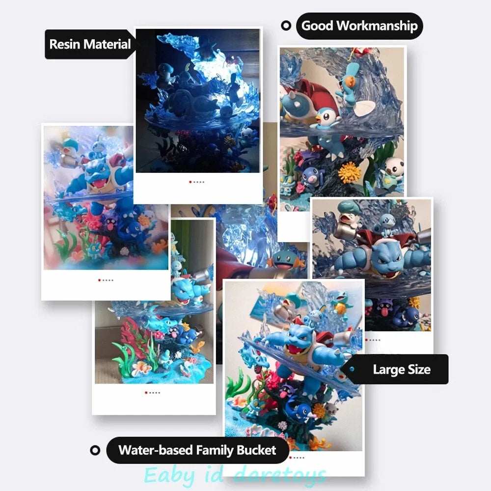 EGG Studio Blastoise Water Family Statue (33 cm)