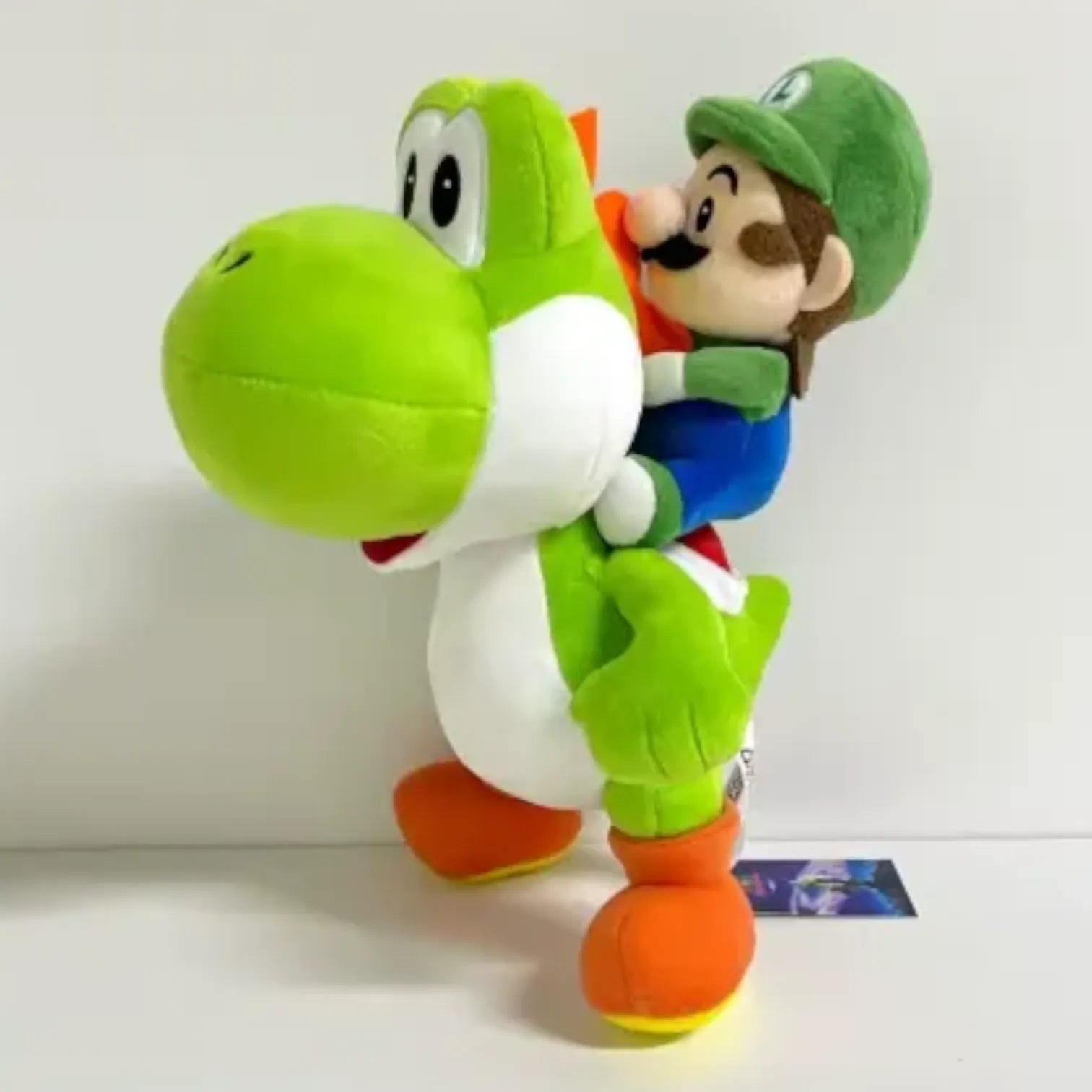 Super Mario Bros Yoshi Ride Plush Toy (26 cm)