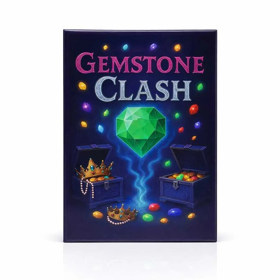Gemstone Clash Engine-Builder Board Game