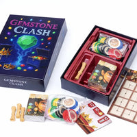 Gemstone Clash Engine-Builder Board Game