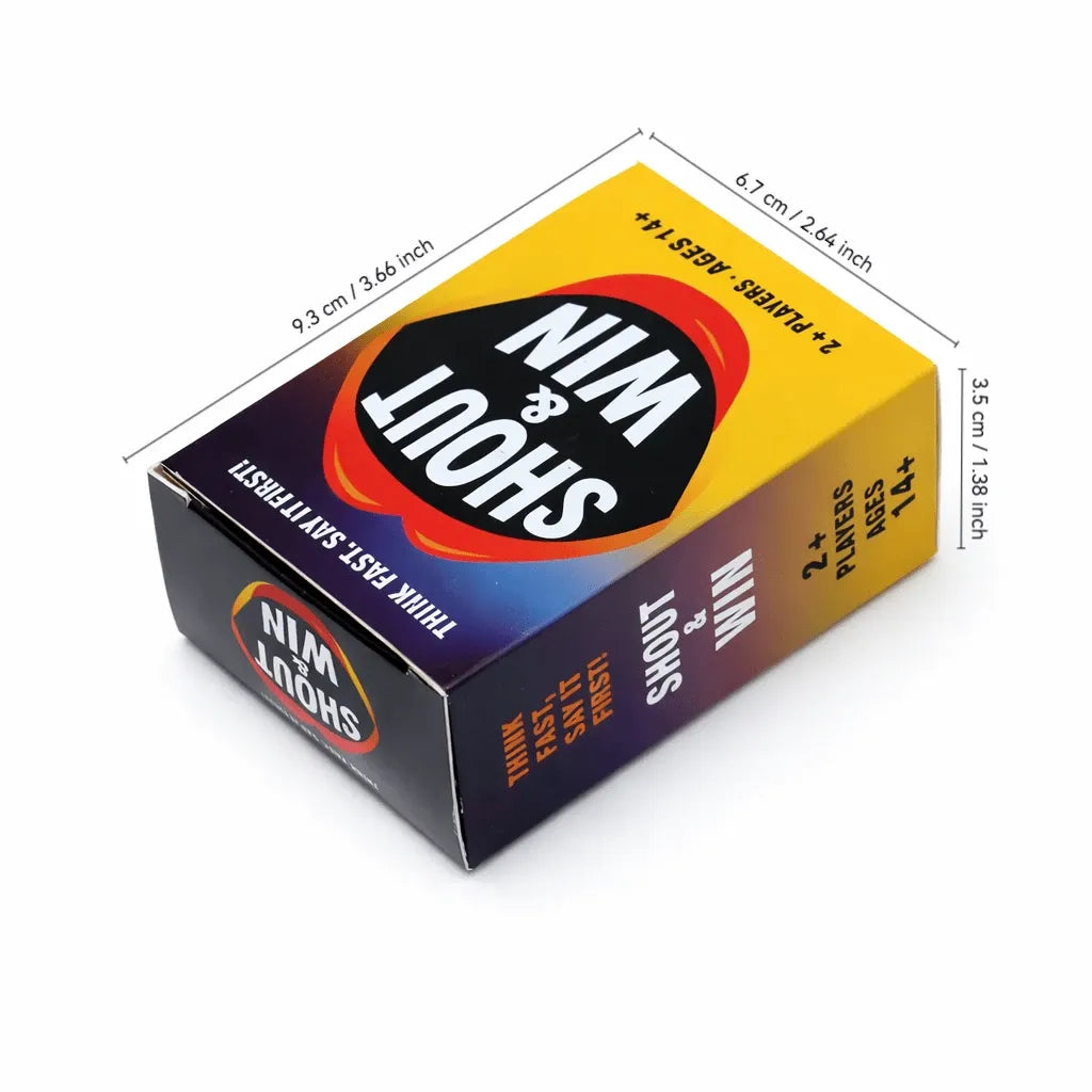 Shout & Win Card Game
