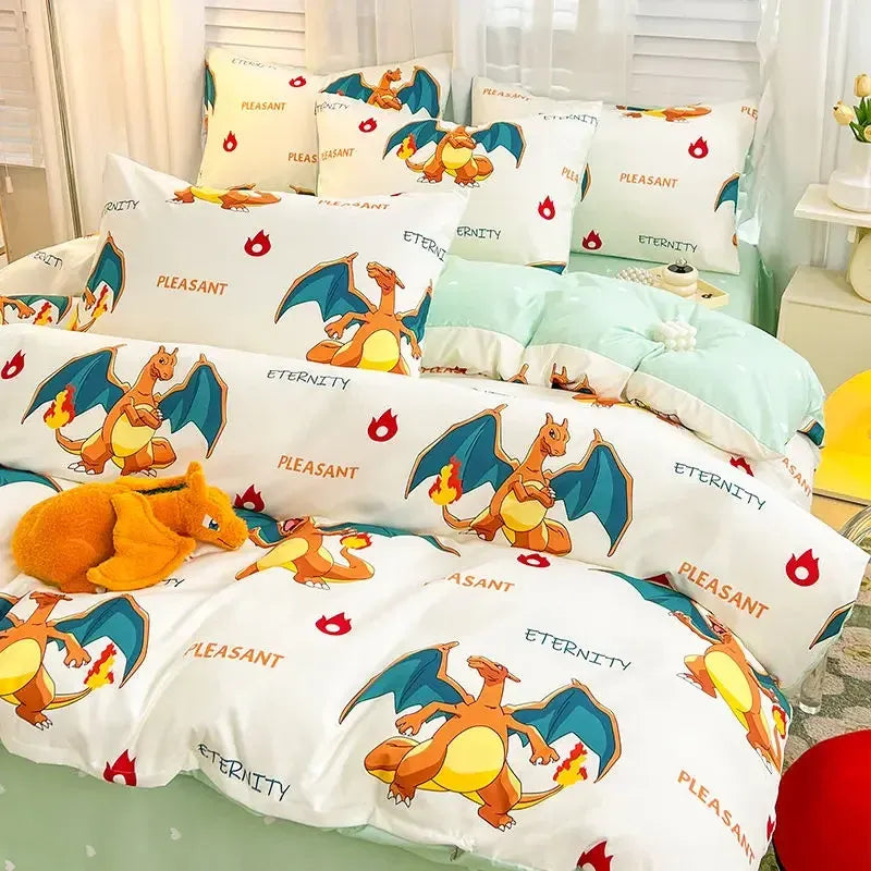 Pokemon Friends Kawaii Bedding