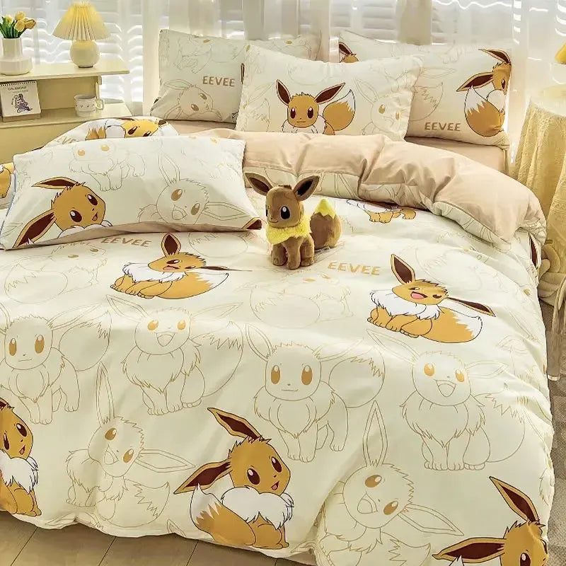 Pokemon Friends Kawaii Bedding