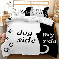 Territory Divide Couple Bedding Set