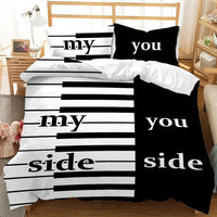 Territory Divide Couple Bedding Set
