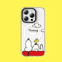 Snoopy MagSafe Clear Case (For iPhones)