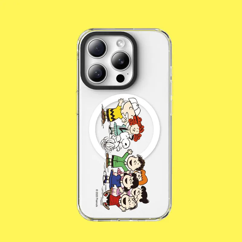 Snoopy MagSafe Clear Case (For iPhones)