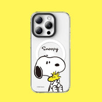Snoopy MagSafe Clear Case (For iPhones)