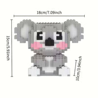 Koala Eucalyptus Pen Holder Building Blocks (1321 Pcs)