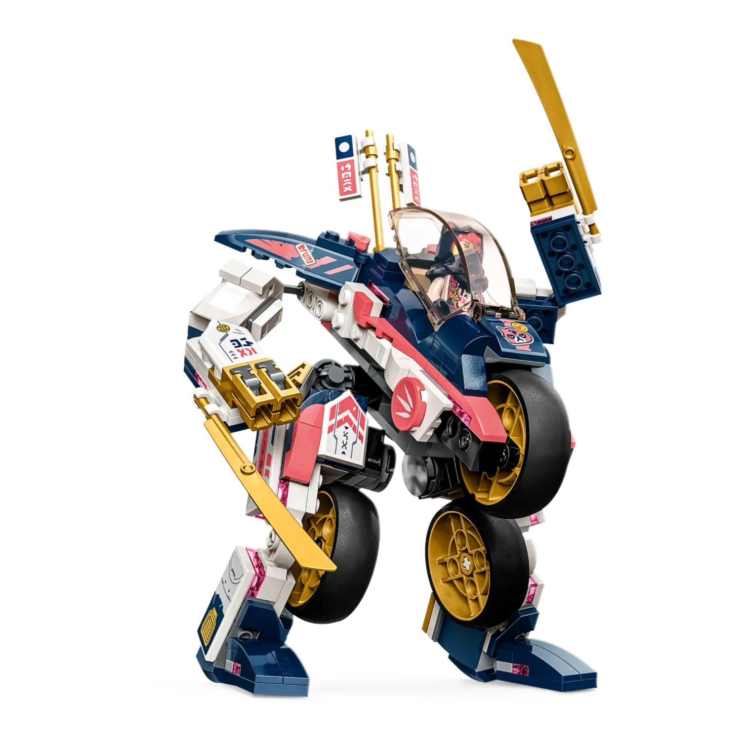 Ninja City Sora's Transforming Mech Bike Blocks (394 Pcs)
