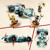 Ninja City Zane's Dragon Power Spinjitzu Race Car (327 Pcs)