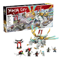 Ninja City Zane's Ice Dragon Creature Blocks (974 Pcs)