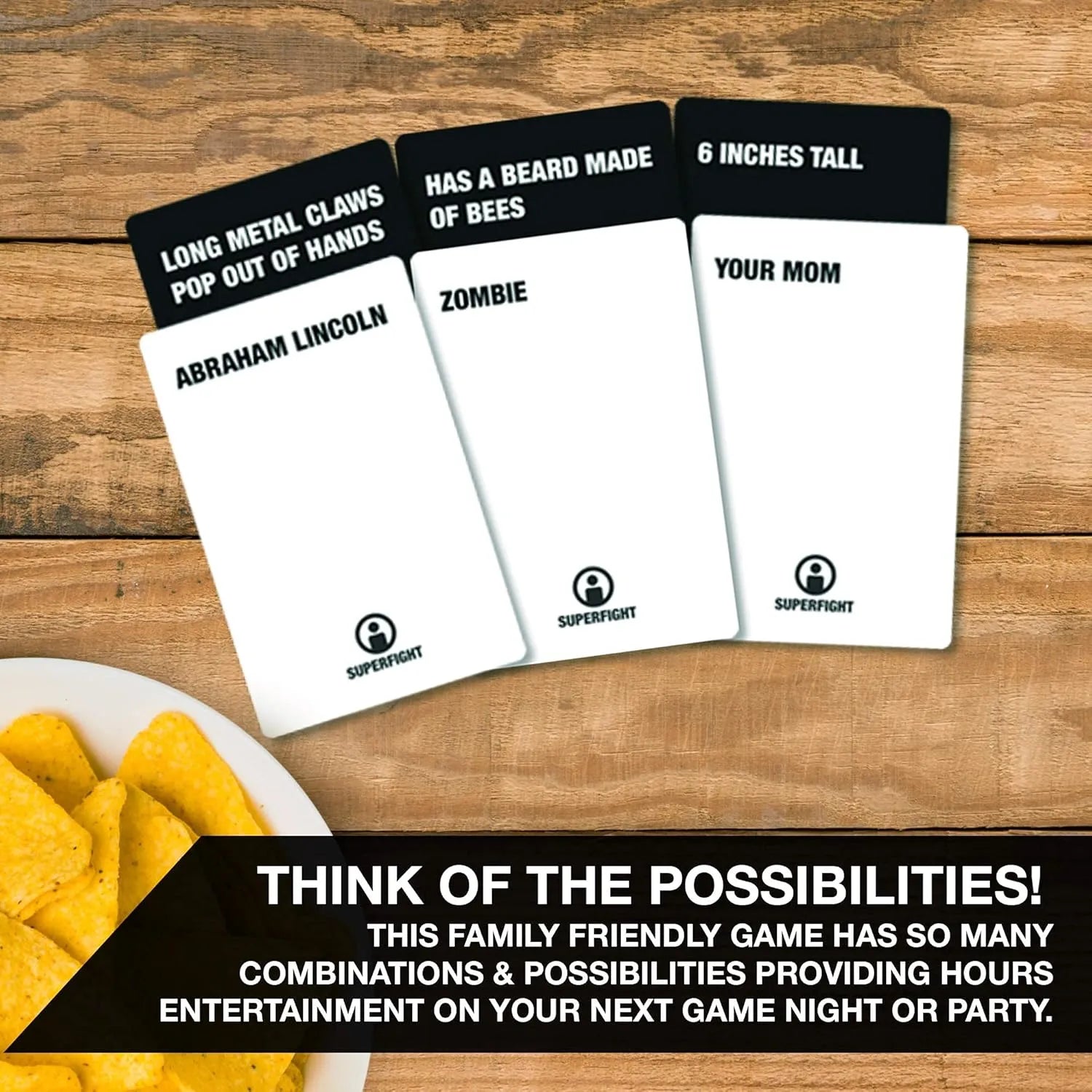 Superfight The Absurd Argument Card Game