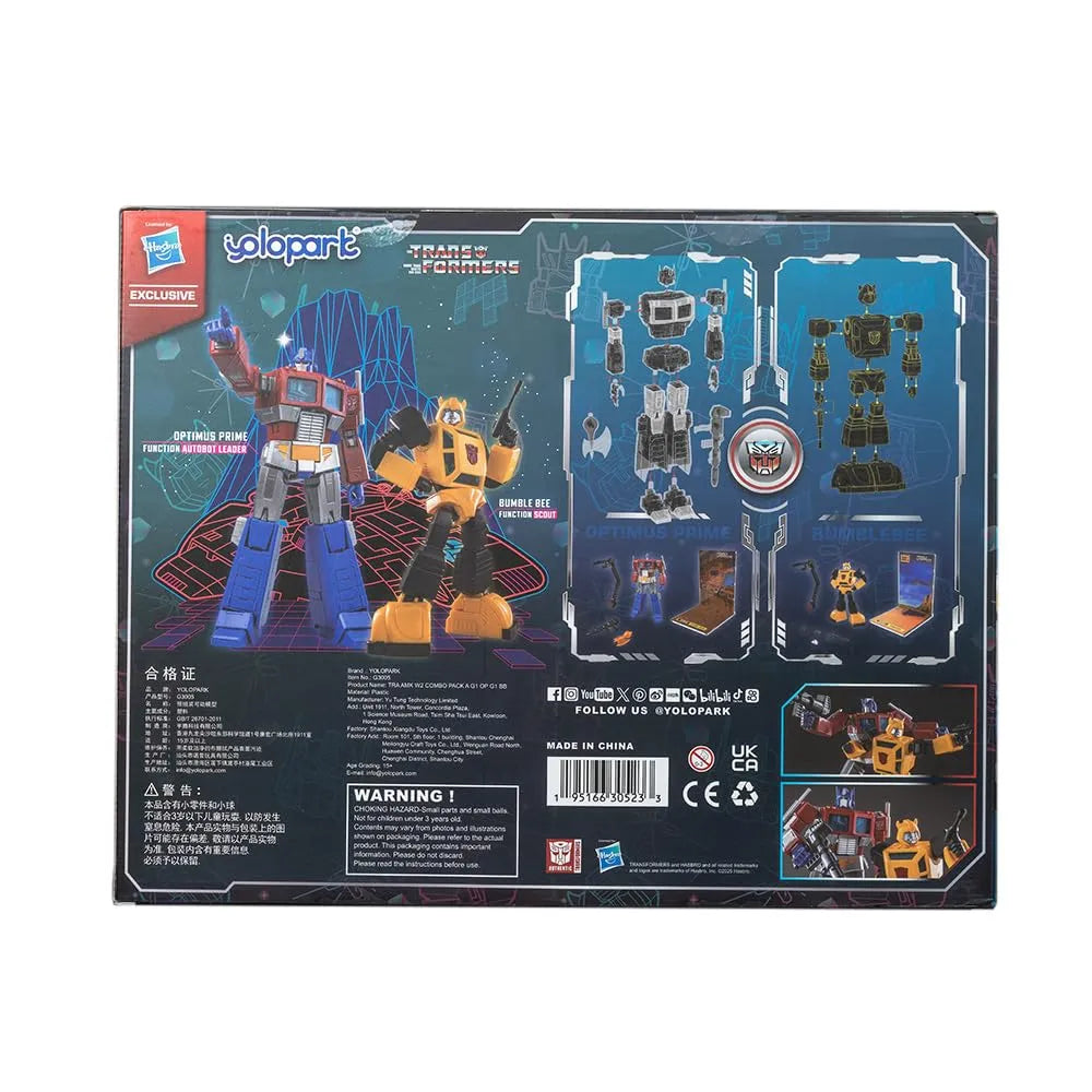Transformers W2 Optimus Prime and Bumblebee 2-in-1 Figure