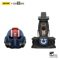 Warhammer Lieutenant Titus MKX Helmet and Stand