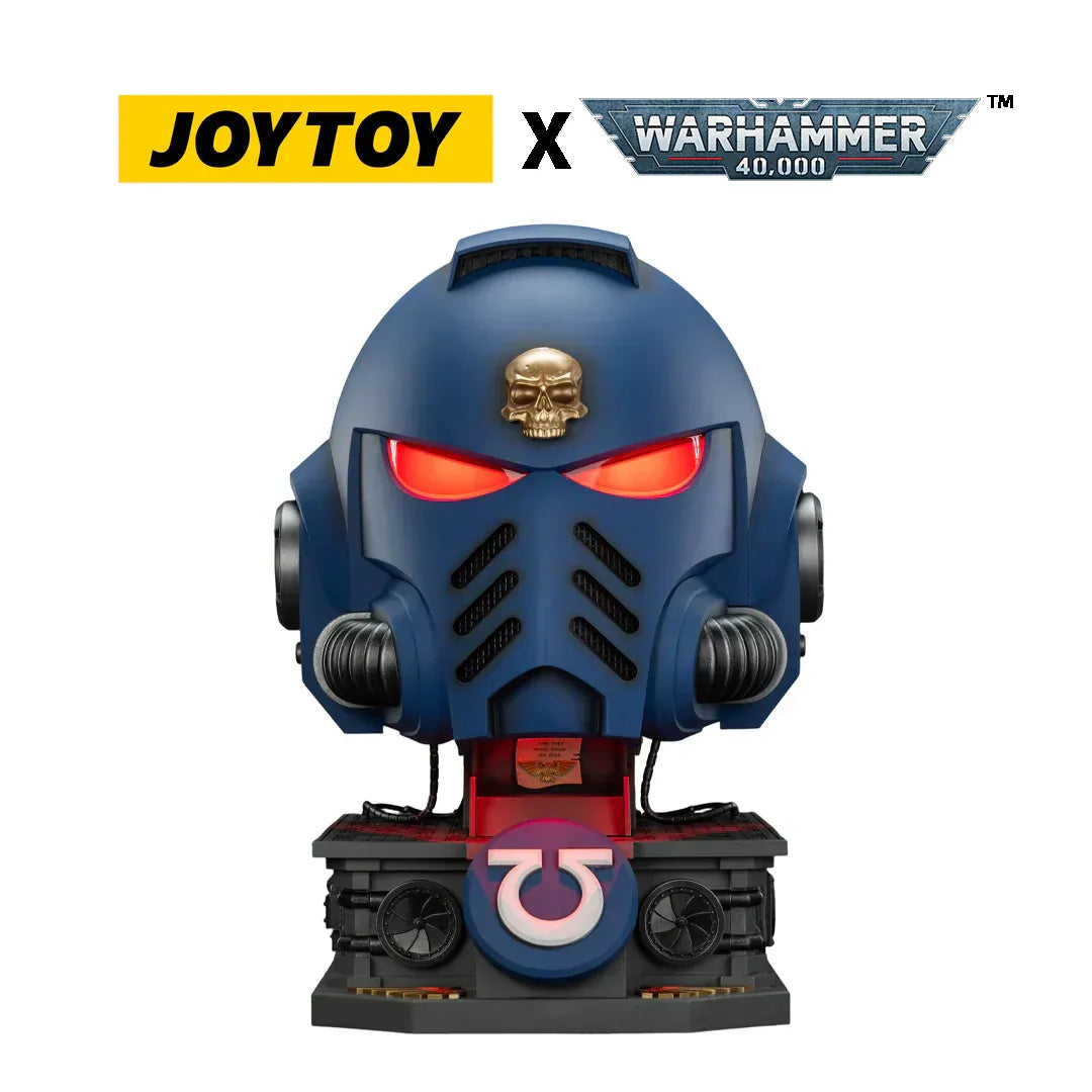 Warhammer Lieutenant Titus MKX Helmet and Stand