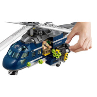 Jurassic World Blue's Helicopter Pursuit Building Kit (397 Pcs)