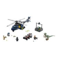 Jurassic World Blue's Helicopter Pursuit Building Kit (397 Pcs)