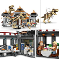 Visitor Center T. Rex and Raptor Attack Blocks (693 Pcs)
