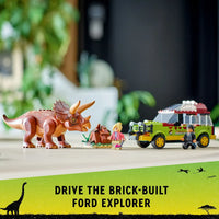 Jurassic Park Triceratops Research Blocks (281 Pcs)