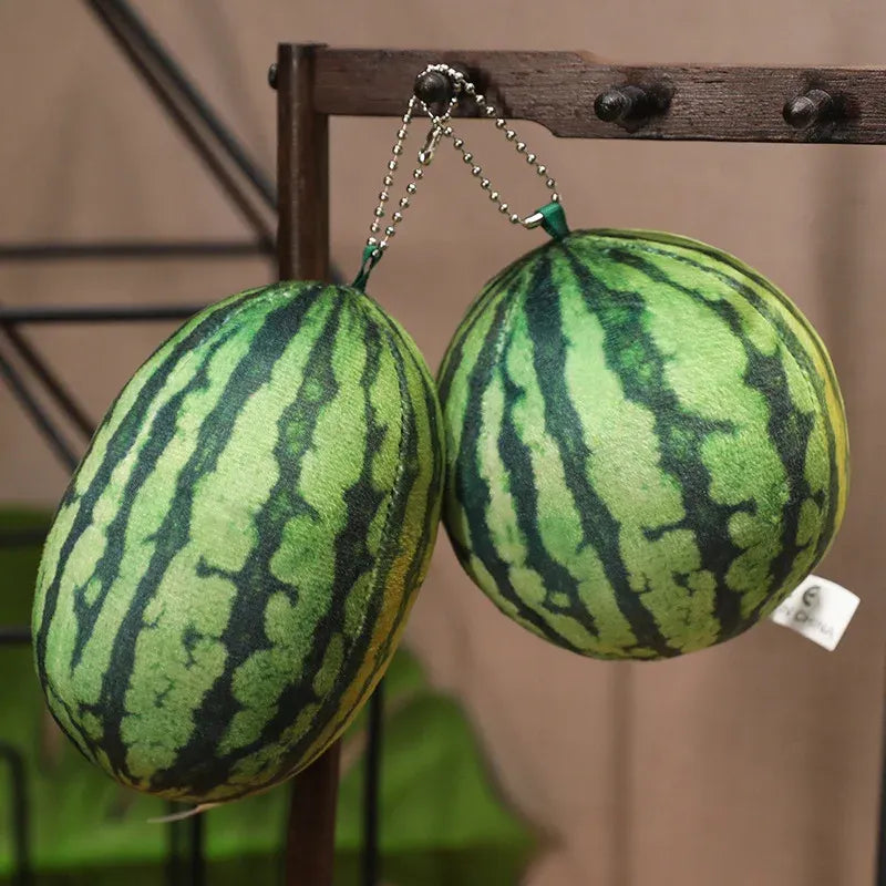 Summer Harvest Realistic Watermelon Plush