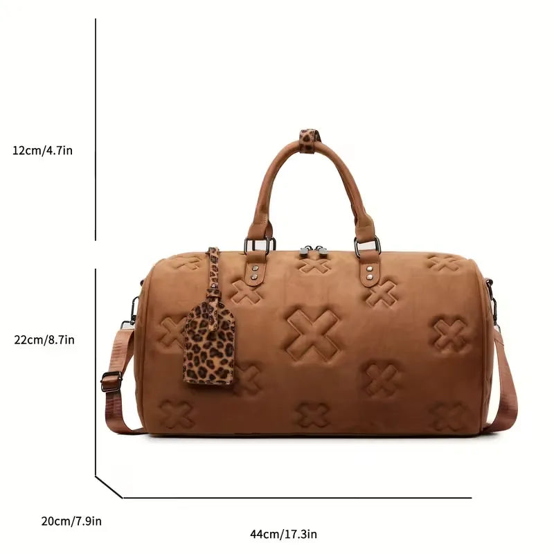Heritage Voyage Distressed Canvas Duffle