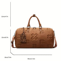 Heritage Voyage Distressed Canvas Duffle
