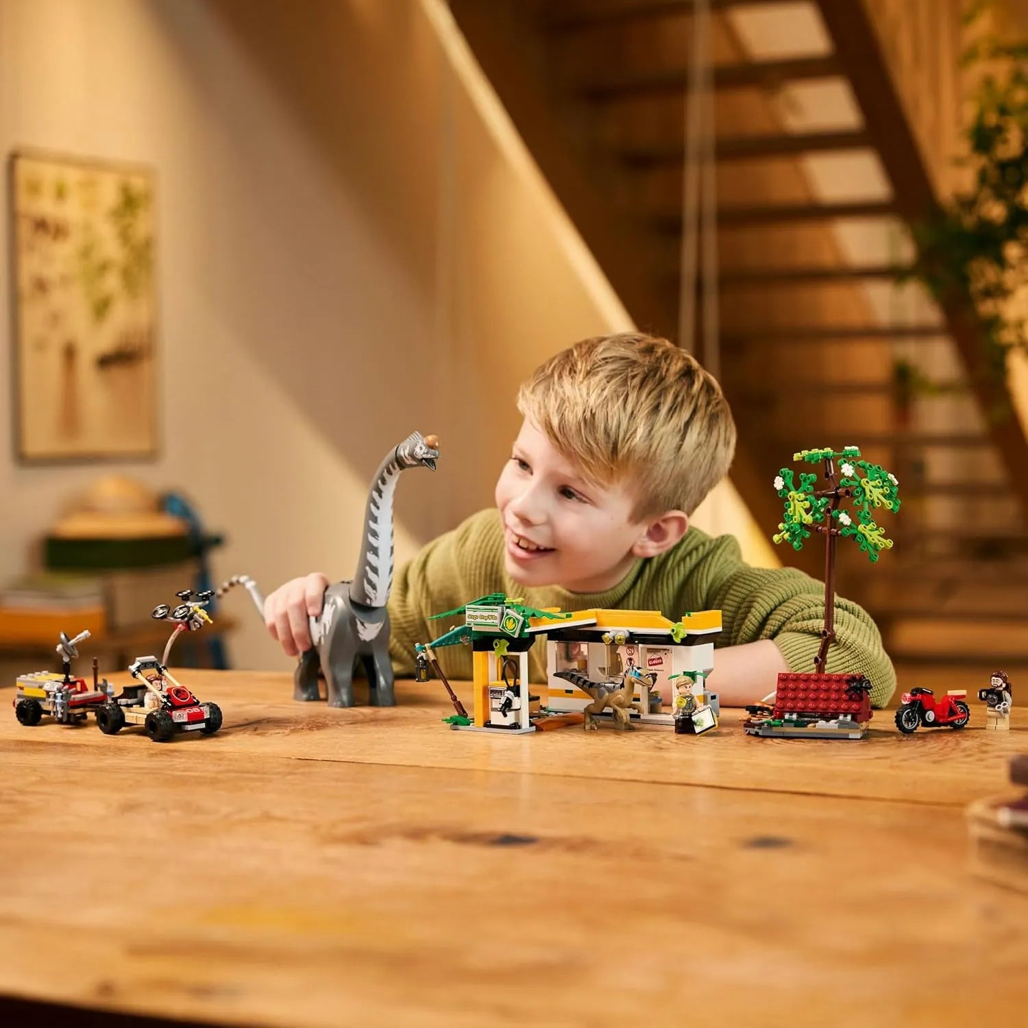 Jurassic World Raptor and Titanosaurus Tracking Blocks (582 Pcs)
