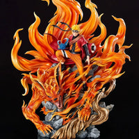 Naruto & Kurama Tailed Beast Statue (43 cm)