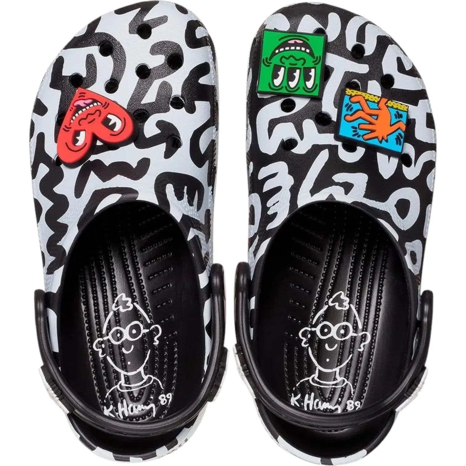 Pop Art Keith Haring Classic Clogs