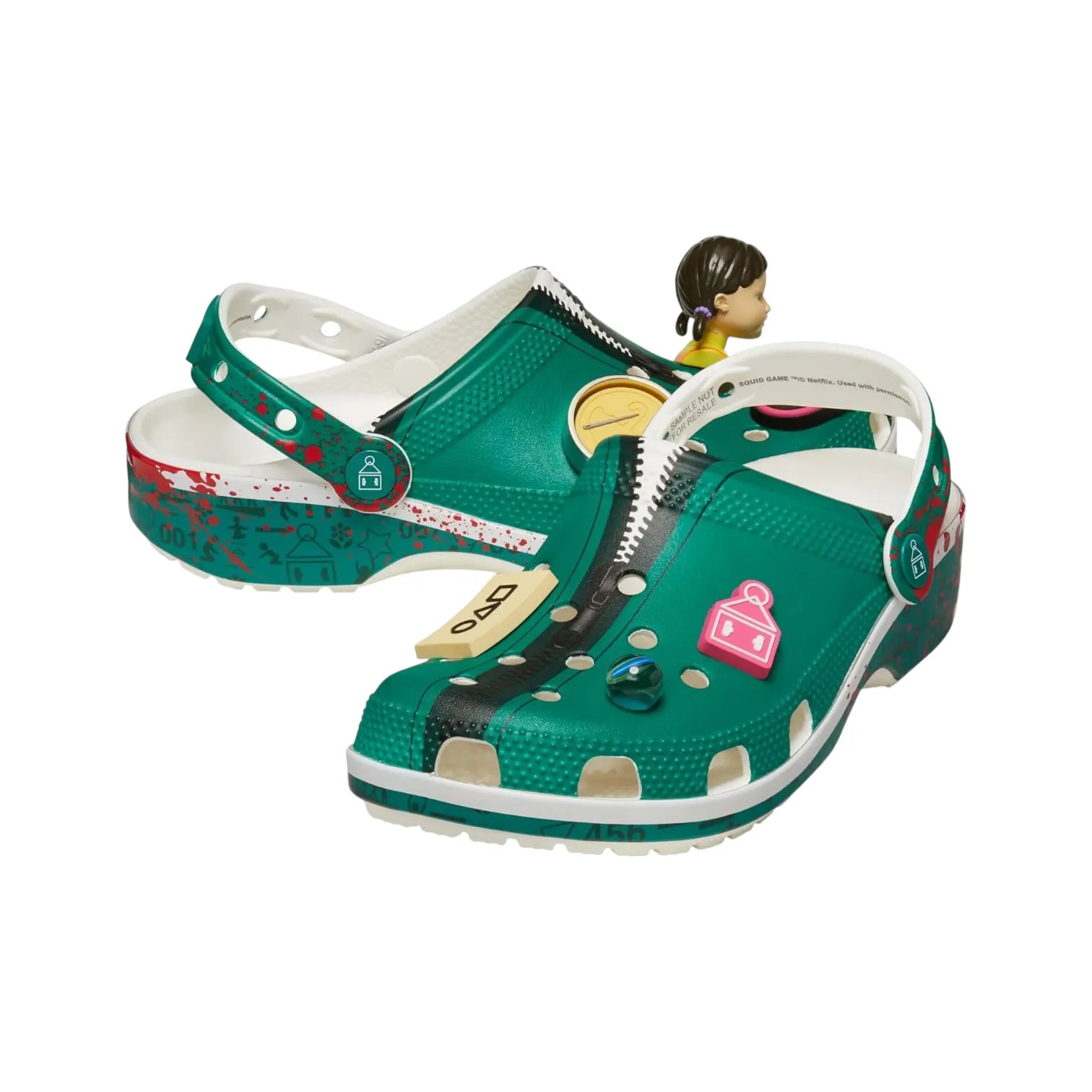 Squid Game 456 Survival Clogs