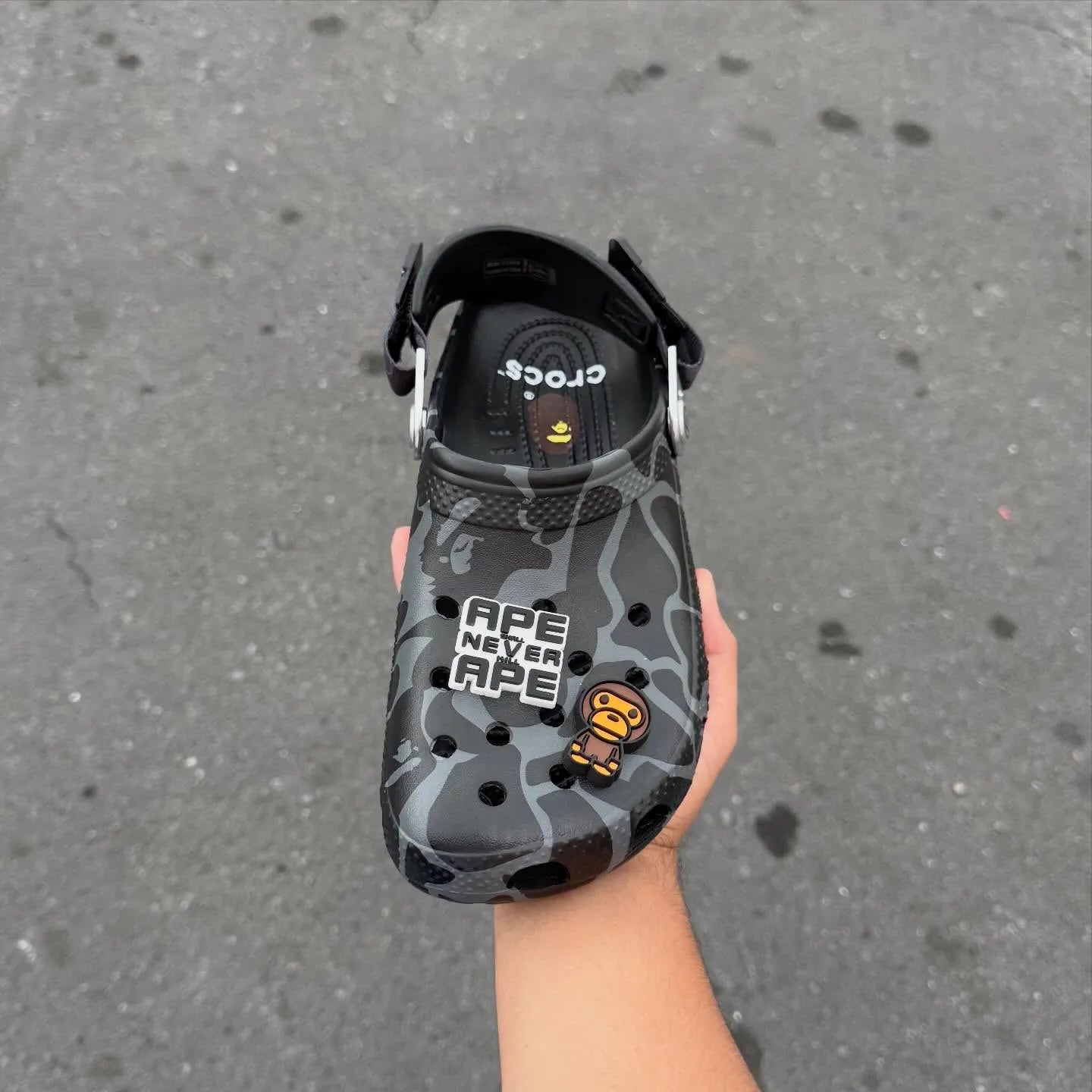Hype Camo APE Streetwear Clogs