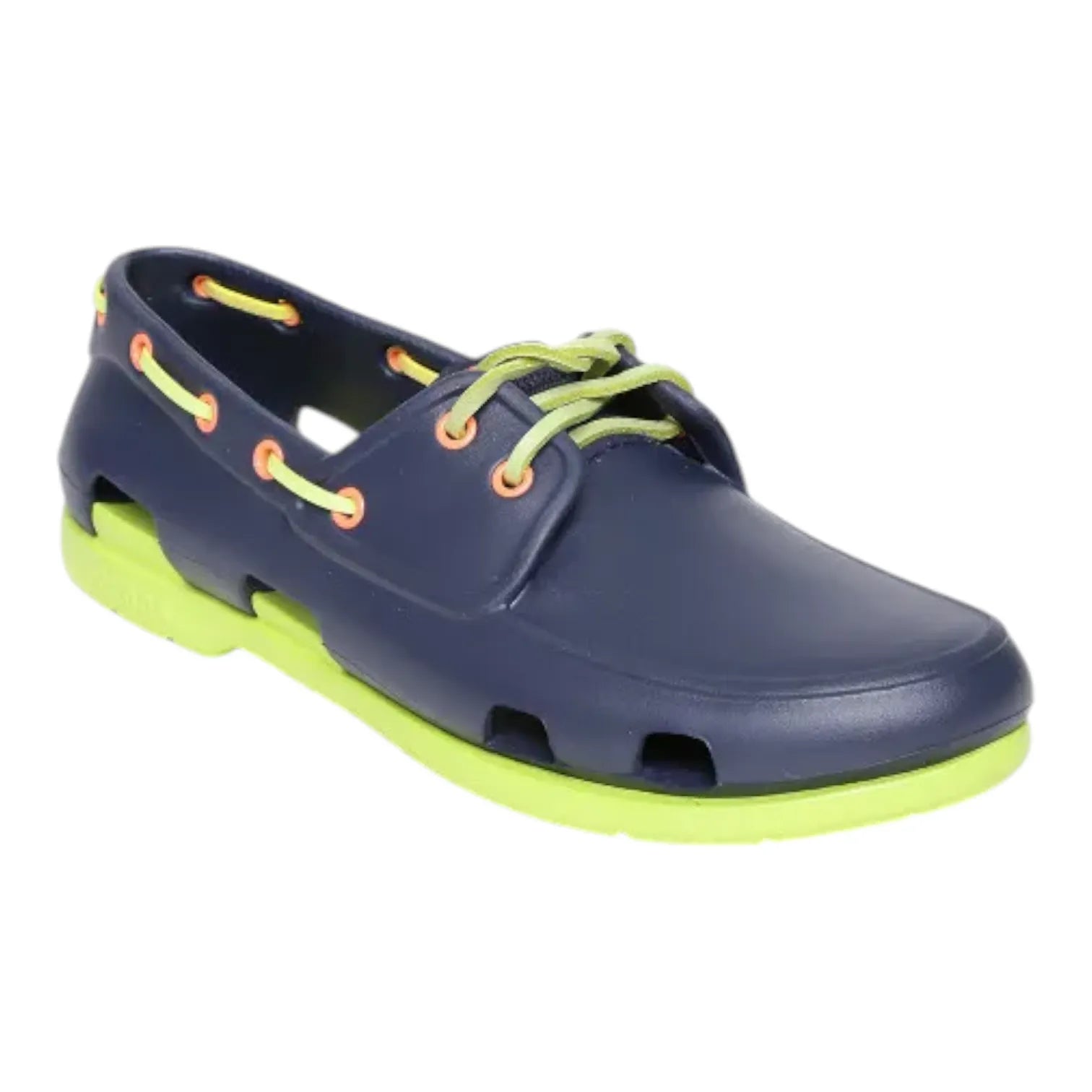 Beach Line Men's Navy Boat Shoes