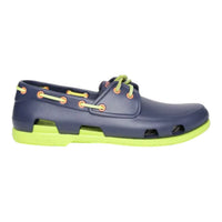Beach Line Men's Navy Boat Shoes