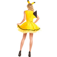 Pokemon Electric Spark Pikachu Dress Costume