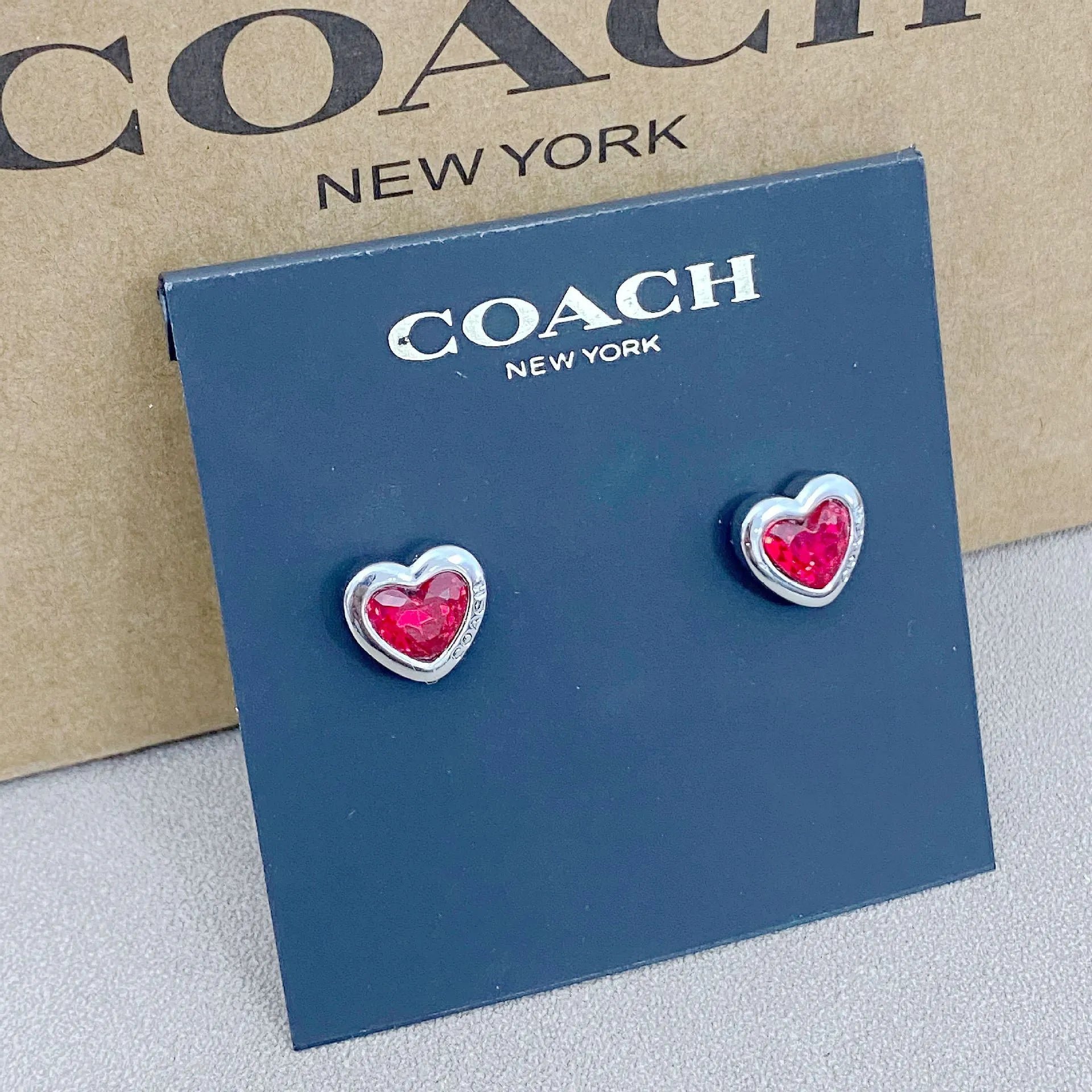 Downtown Coquette Golden Heart Earings