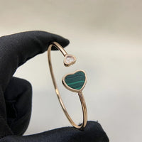 CHPD Mother of Pearl Heart Luxe Bangle