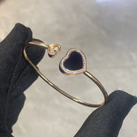 CHPD Mother of Pearl Heart Luxe Bangle
