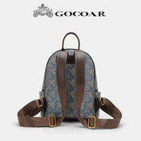Gocoar Retro Carriage Mini Backpack
