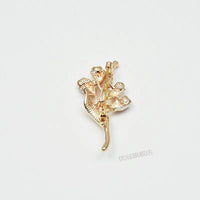 Enchanted Blossom Pearl Tulip Brooch