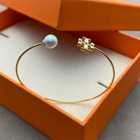 T Luxe Kira Pearl Cuff Bracelet