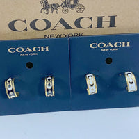 Trainer Luxe Enamel Huggie Earrings